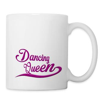 Dancing Queen - Tasse - Weiß - Rechts