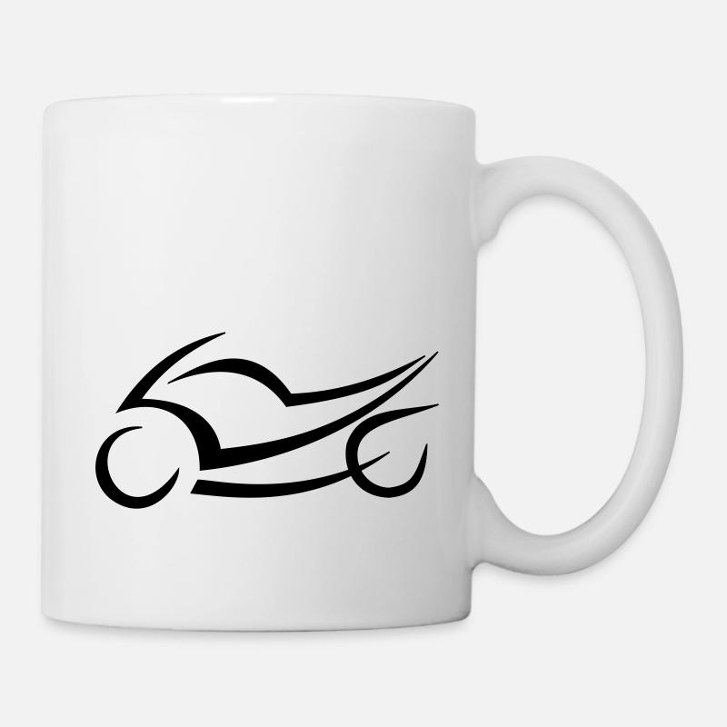 SpeedBike - Tasse - Weiß