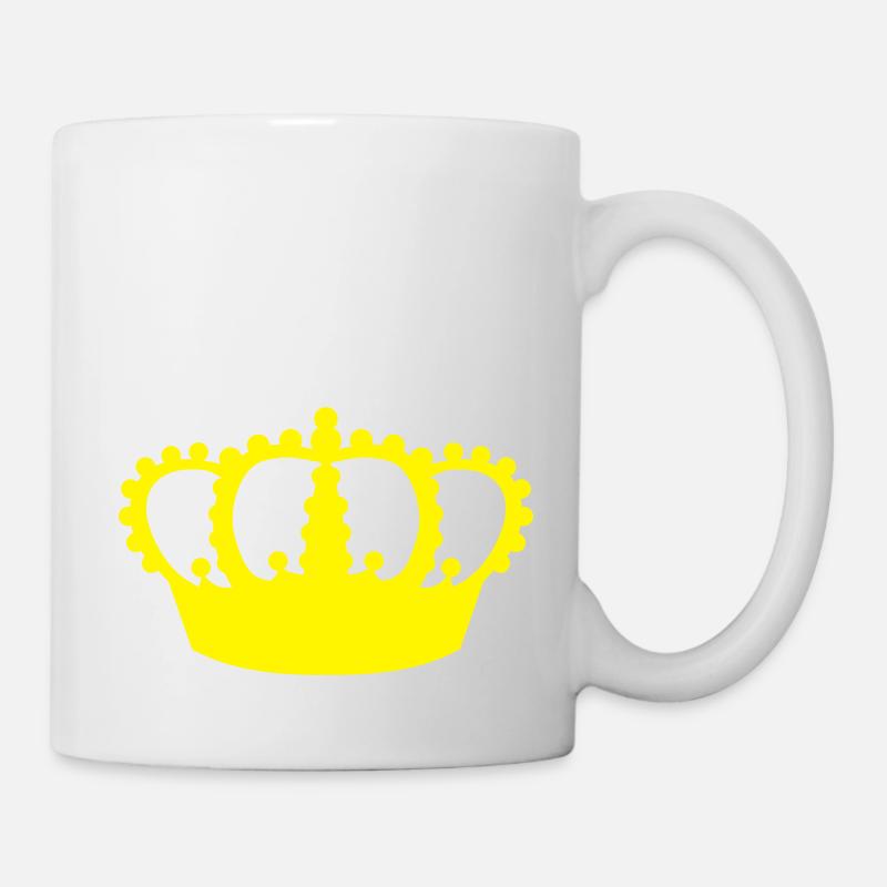 couronne - Mug blanc - blanc