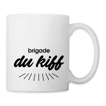 Brigade du kiff - Mug blanc - blanc - Droite