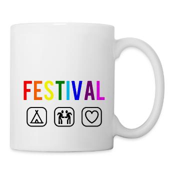 Festival - Festival-goer - Mug - white - Right