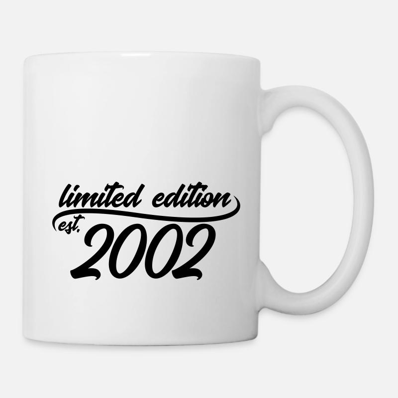 Limited Edition est 2002 - Tasse - Weiß