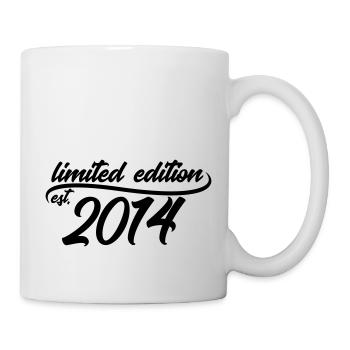 Limited Edition 2014 is - Mug blanc - blanc - Droite