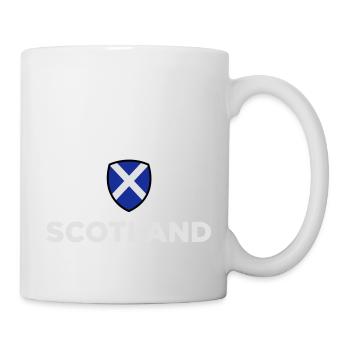 National Flag Of Scotland - Mug - white - Right