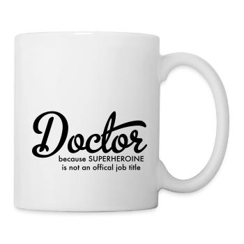 Docteur - Mug blanc - blanc - Droite