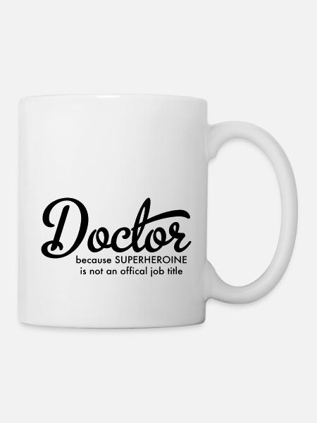 Docteur - Mug blanc - blanc