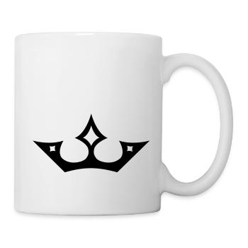 Crown de - Tasse - Weiß - Rechts