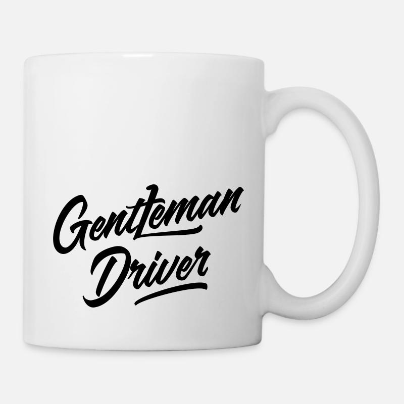 Gentleman Driver - Mug blanc - blanc