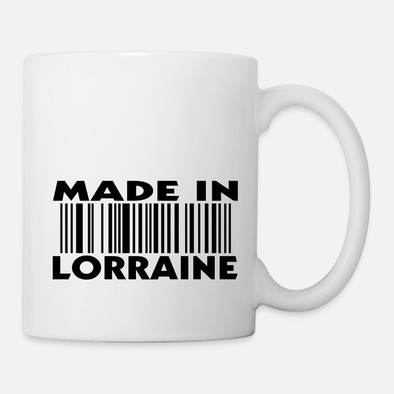 made in LORRAINE (1c) - Mug blanc - blanc
