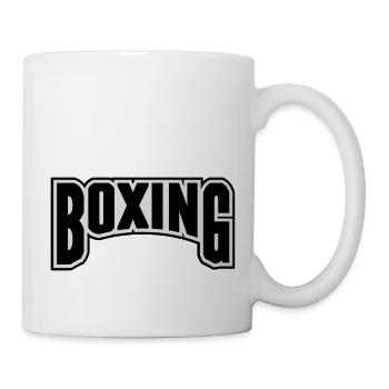 boxing - Tasse - Weiß - Rechts