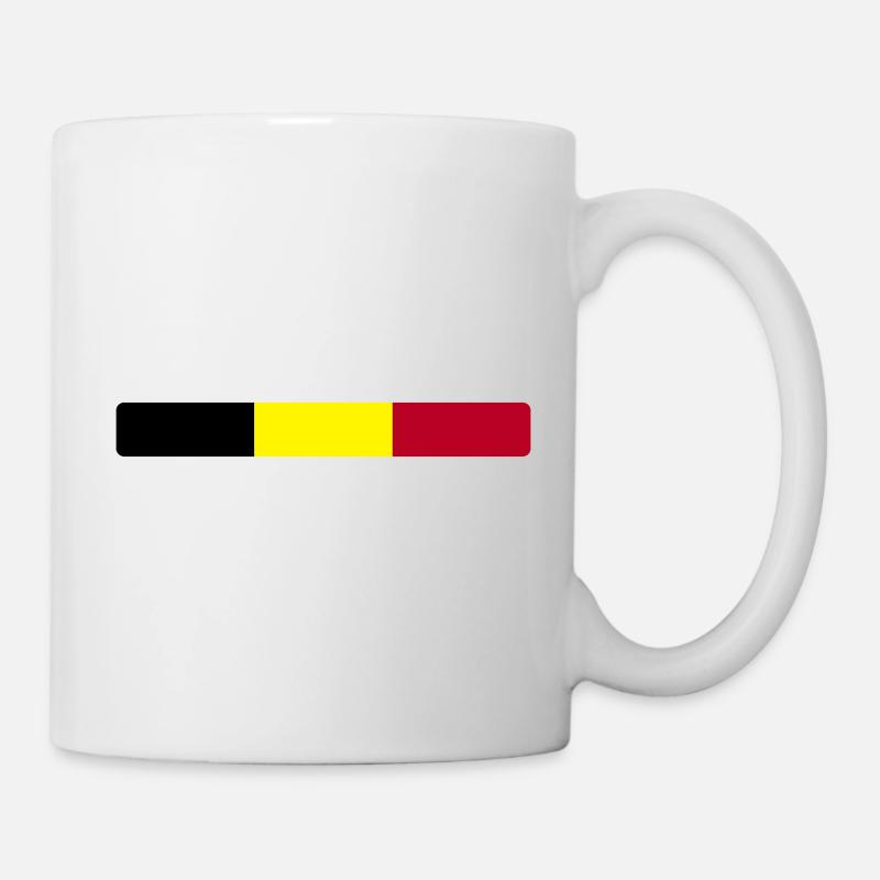 Belgique (V) - Mug blanc - blanc