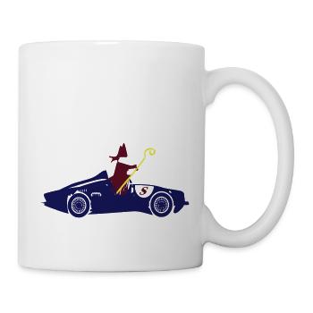 Sinterklaas - Mok - wit - Rechts