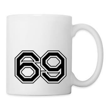 Year 69 - Tasse - Weiß - Rechts