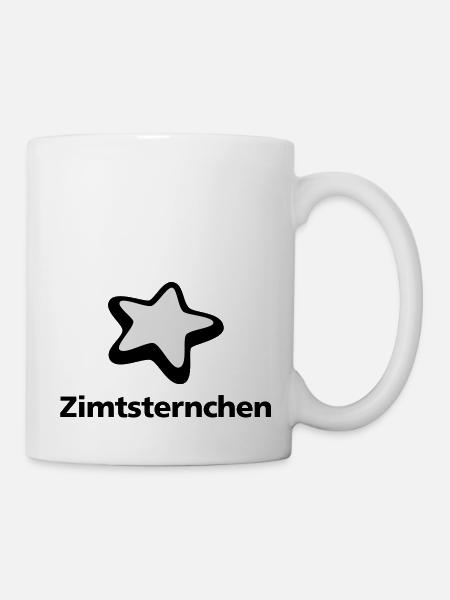 Zimtsternchen - Tasse - Weiß