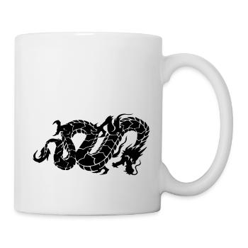 chinese dragon - Mug blanc - blanc - Droite