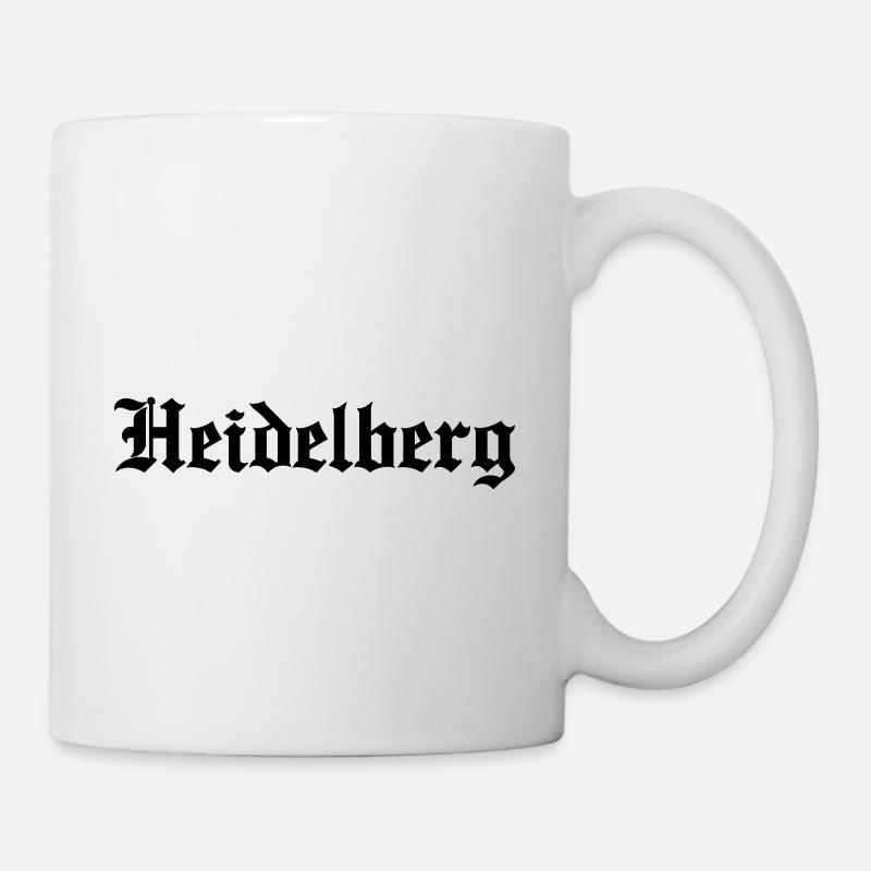 Heidelberg Schriftzug Germany - Tasse - Weiß