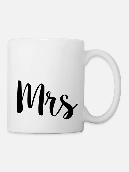 mrs simple - Tasse - Weiß