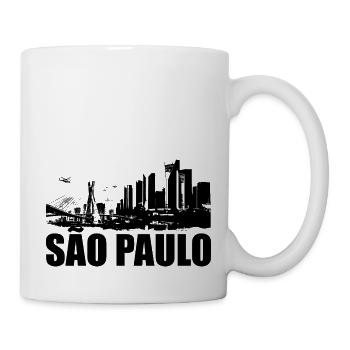 Sao-Paulo-Skyline - Tasse - Weiß - Rechts