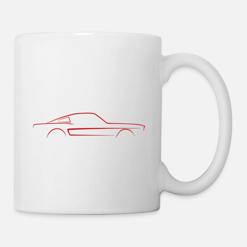 Esquisse fastback shelby GT500 - Mug blanc - blanc