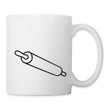 rolling_pin - Mug blanc - blanc - Droite