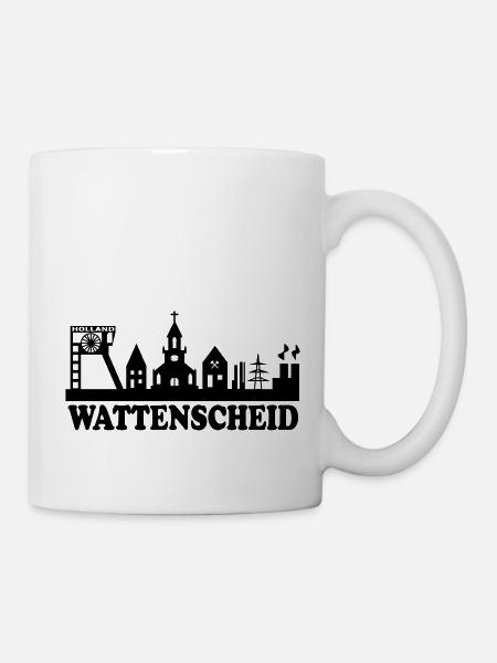 Skyline Wattenscheid - Tasse - Weiß
