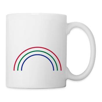 rainbow - Mug - white - Right