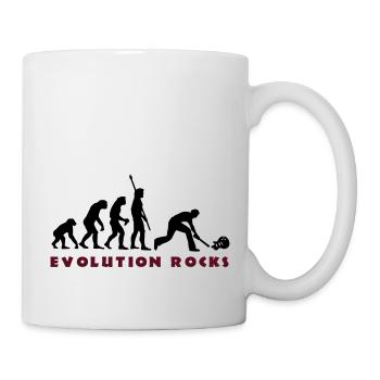 evolution_smash_guitar_01_b_2c - Mug blanc - blanc - Droite