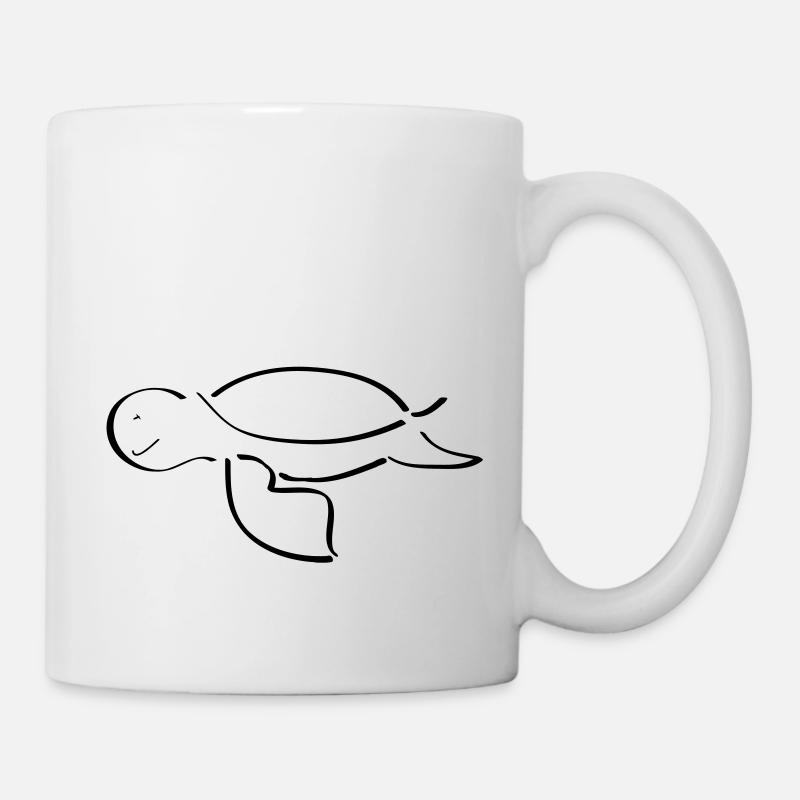Turtle - Mug - white