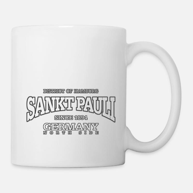 Sankt Pauli (blanc) - Mug blanc - blanc