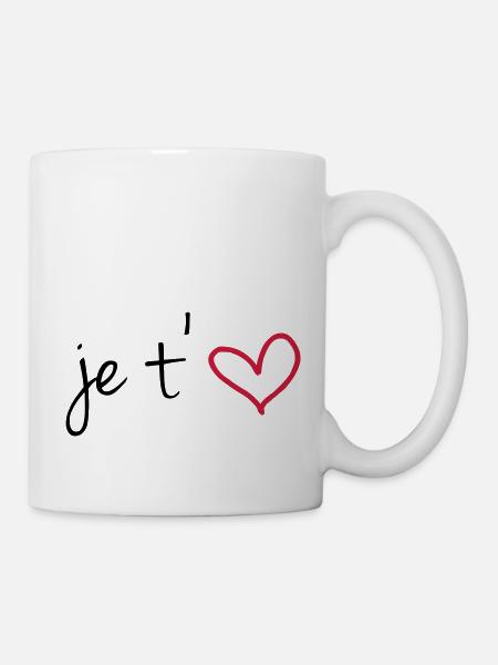 Je t'aime - Mug - white