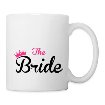 the bride - Tasse - Weiß - Rechts