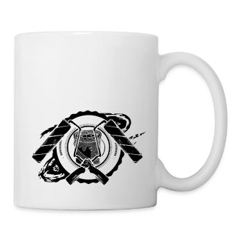 PEINTRE ARTISANAT TRAVAUX TRAVAUX PEINTURE CONSTRUCTION - Mug blanc - blanc - Droite