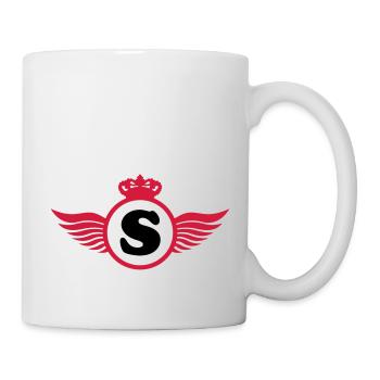 s_logo_f2 - Mug - white - Right
