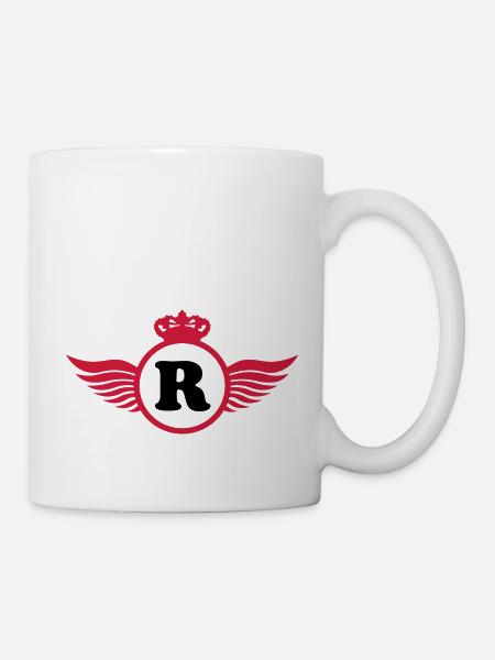 R Design - Tasse - Weiß