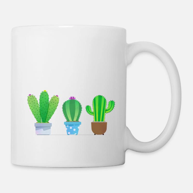 Kaktus! - Tasse - Weiß