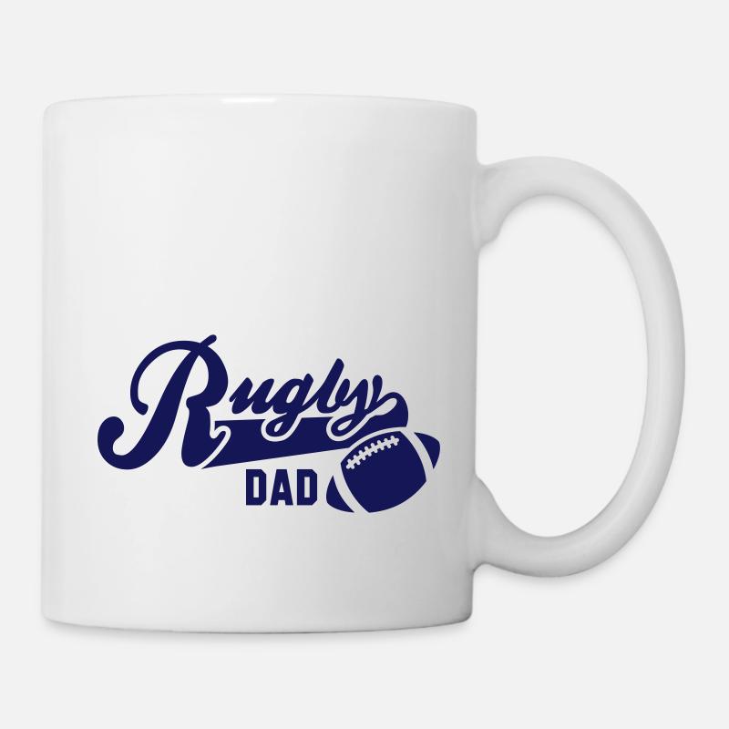 Rugby DAD - Mug blanc - blanc