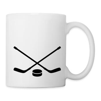 Hockey_icon - Tasse - Weiß - Rechts