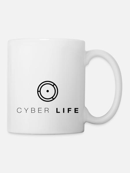 CYBERLIFE_Android - Tasse - Weiß