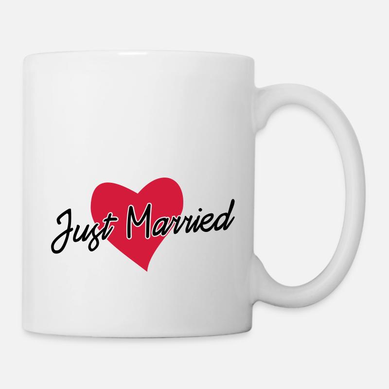 just married - Mug blanc - blanc