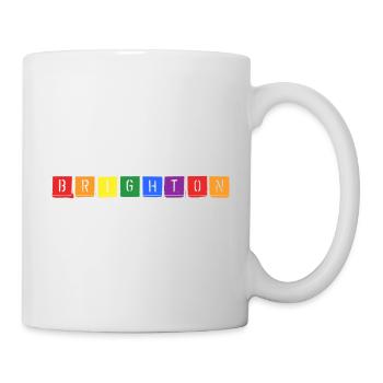 Arc-en-Brighton! - Mug blanc - blanc - Droite