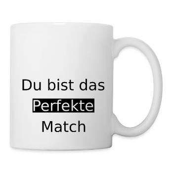 Perfect match - Mug - white - Right