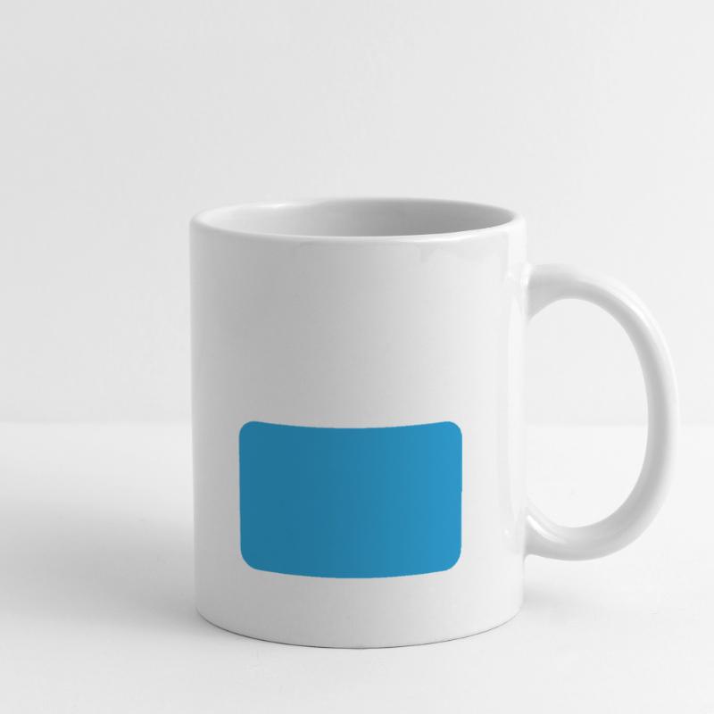 carré rectangle rectangles triangle Mug blanc