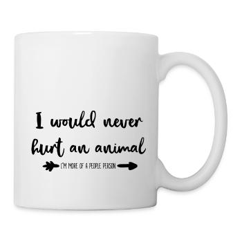 Animal rights activists - Mug - white - Right