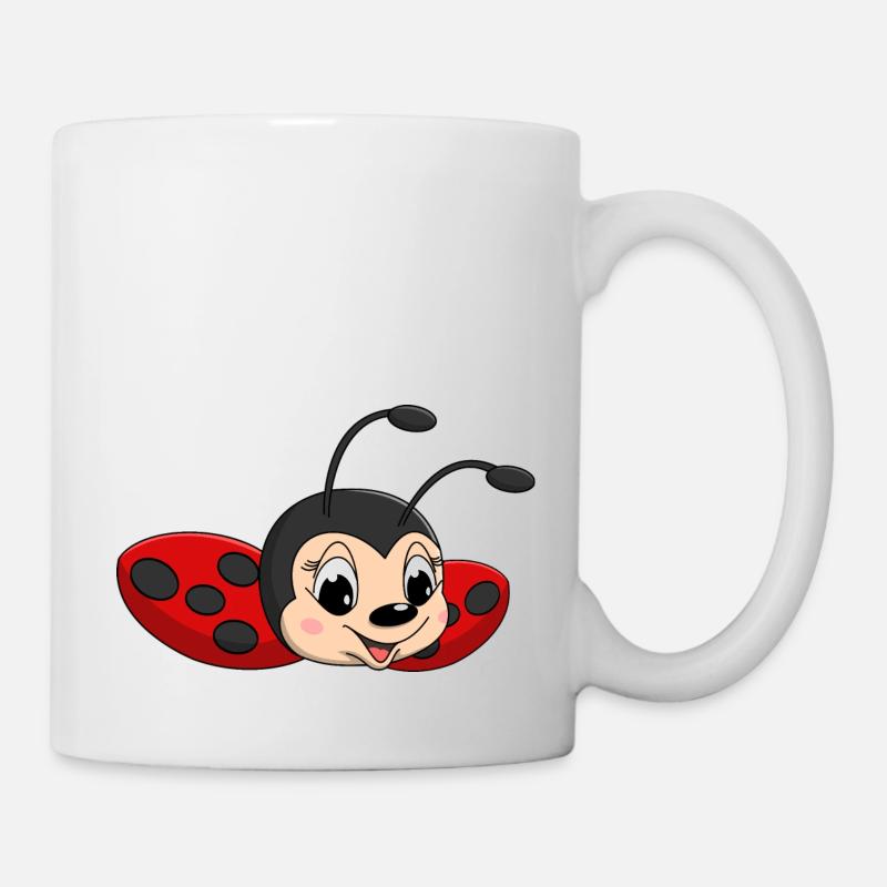 lorey.w "little ladybug", girl - Mug - white