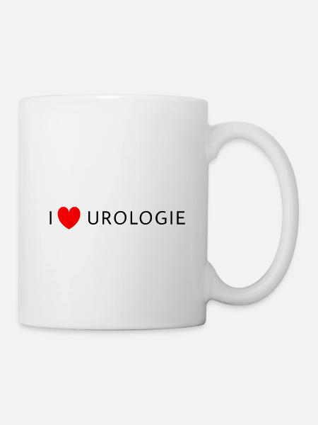 I love urology - Mug - white