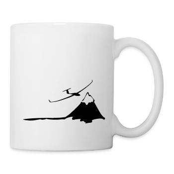 segelflugzeug - Tasse - Weiß - Rechts