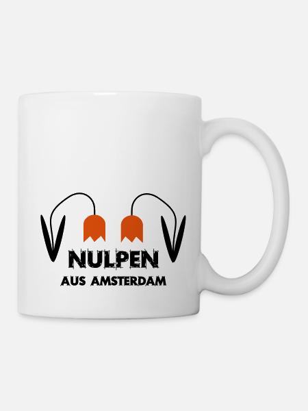 Nulpen d'Amsterdam - Mug blanc - blanc
