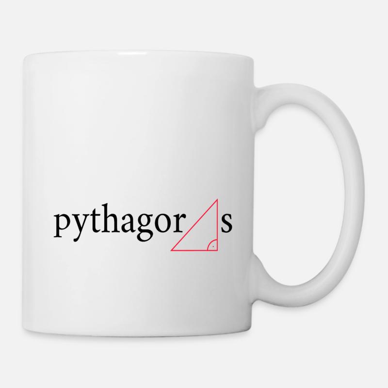 Pythagoras - Tasse - Weiß
