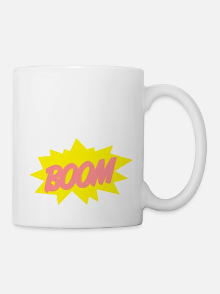 boom2 - Tasse - Weiß