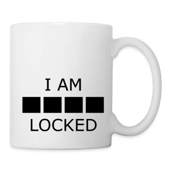 I Am Sher Locked improved - Tasse - Weiß - Rechts